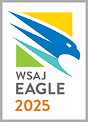 WSAJ Eagle 2025 badge